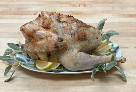 Easy - Healthy Garlic Butter Herb Roasted Turkey